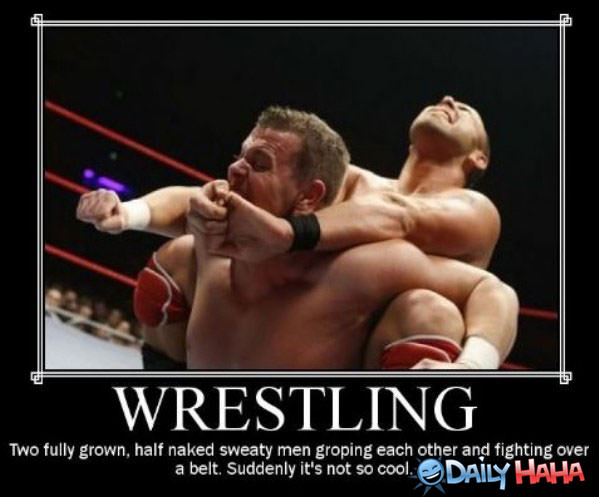 Wrestling Is Kinda Gay