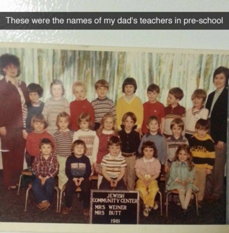 Interesting Teacher Names