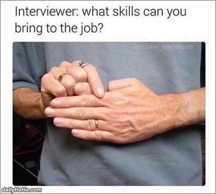 What Skills Can You Bring To The Job