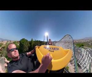Stabilized GoPro RollerCoaster Ride Funny Video
