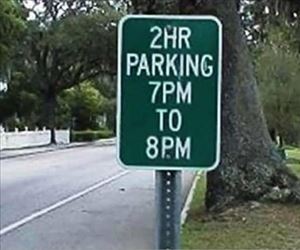 2 hour parking