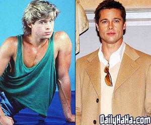 Brad Pitt in the 80s