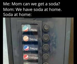 a soda