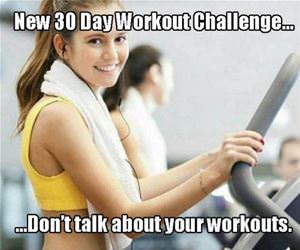 a new workout challenge funny picture