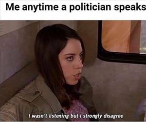 anytime they speak