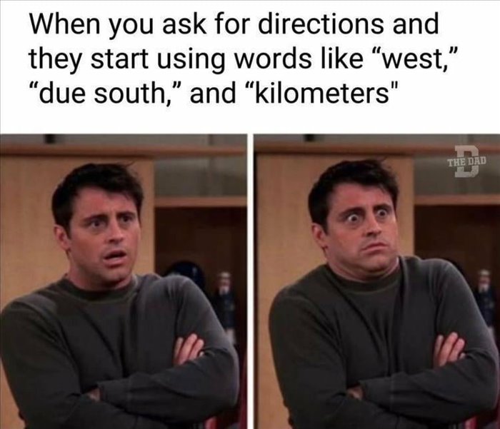 asking for directions