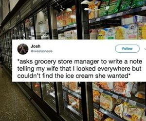 asks grocery manager