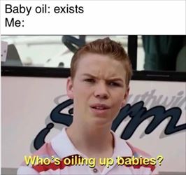 baby oil