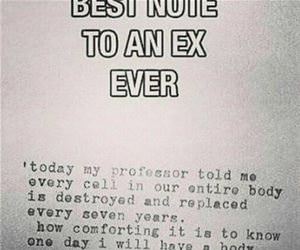 best note to my ex funny picture