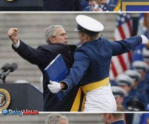 Bush Chest Bump