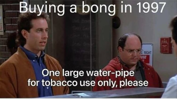 buying a bong