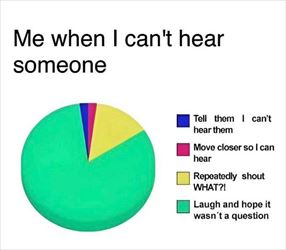 cannot hear