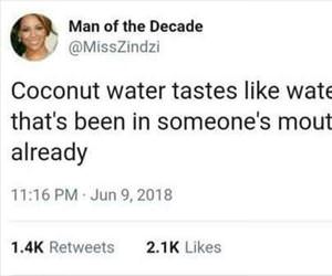 coconut water