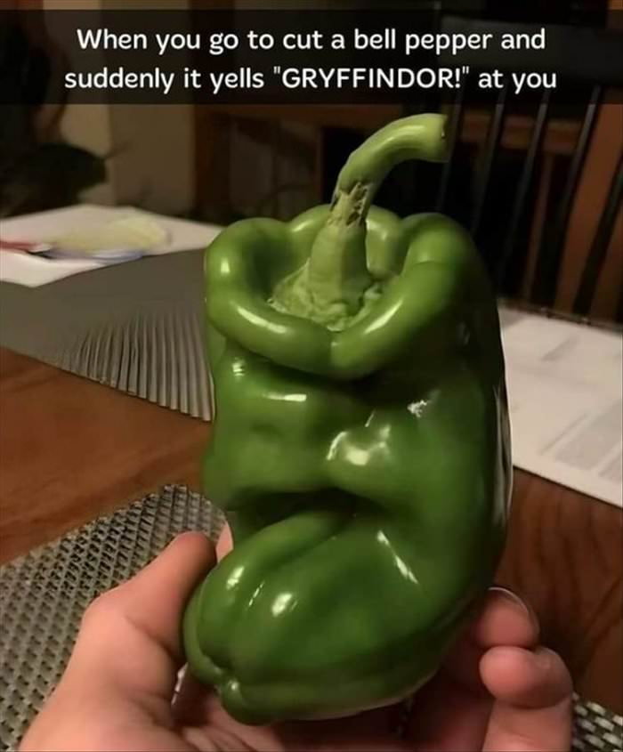 cut the pepper