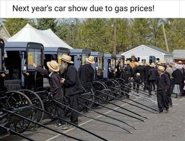 due to gas prices