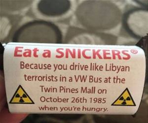 eat a snickers funny picture