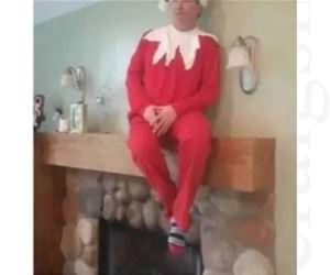 elf on a shelf for hire funny picture