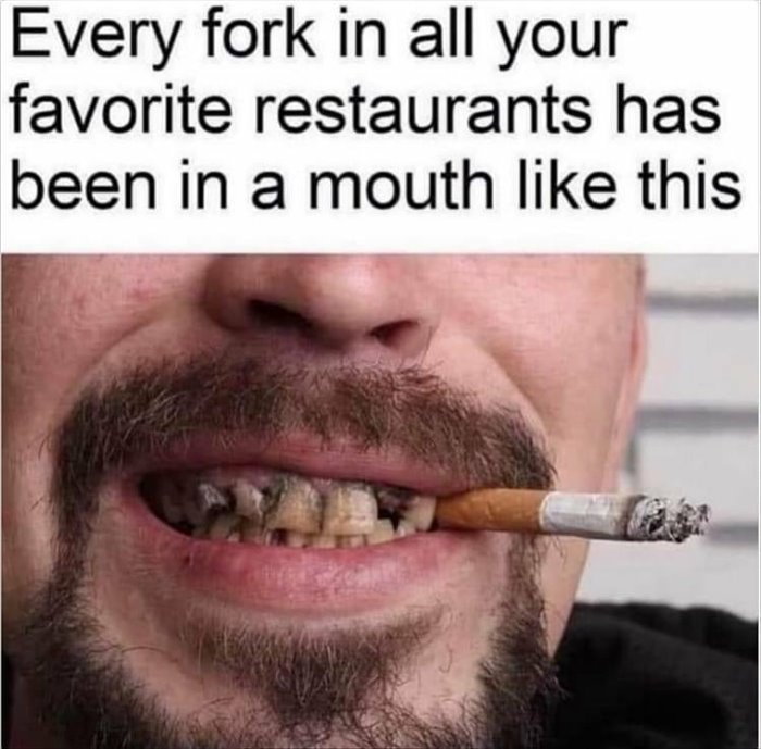 every fork ... 2