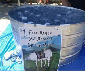 free range water funny picture