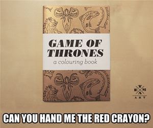 game of thrones coloring book funny picture