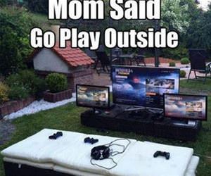 go play outside funny picture