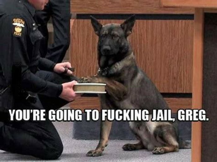 going to jail ... 2