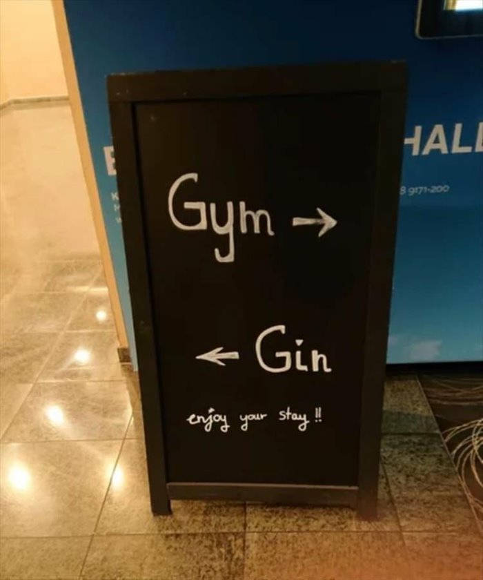 gym and gin