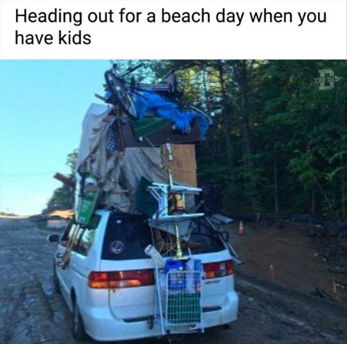 heading to the beach