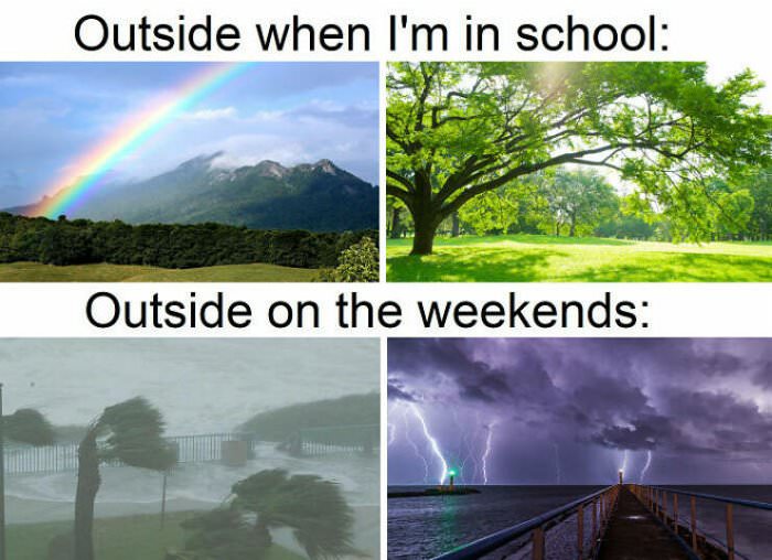 how outside changes