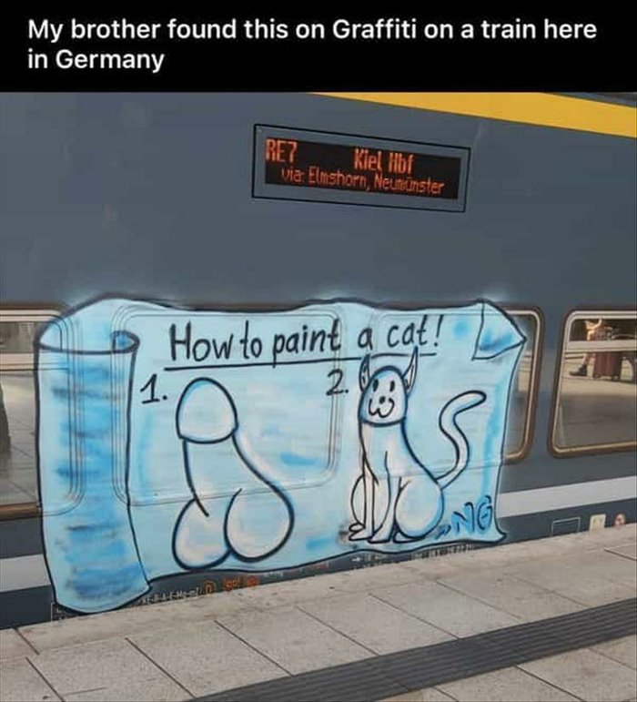 how to paint a cat