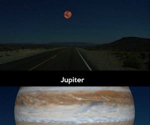 the same distance as the moon funny picture