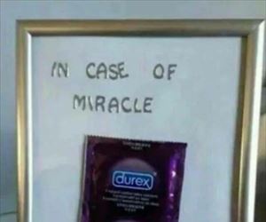 in case of miracle