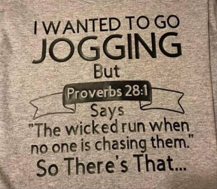jogging ... 2