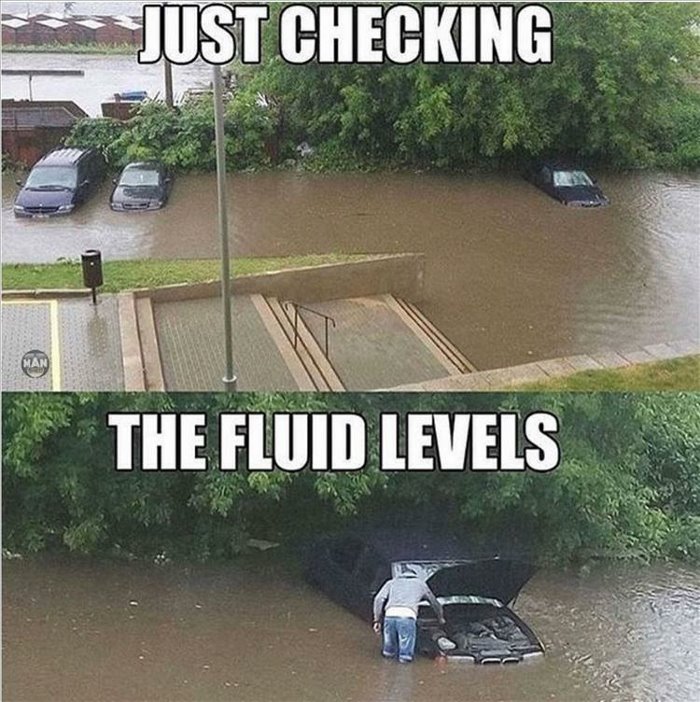 just checking the levels