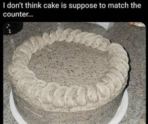 matching cake