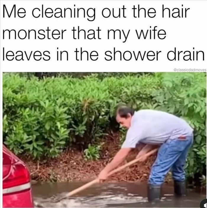 me cleaning