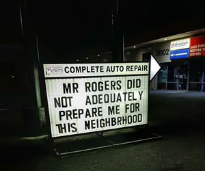 mr rogers did not