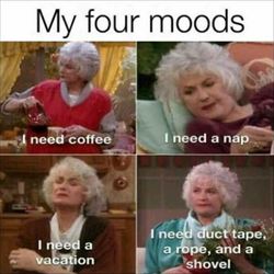 my four moods