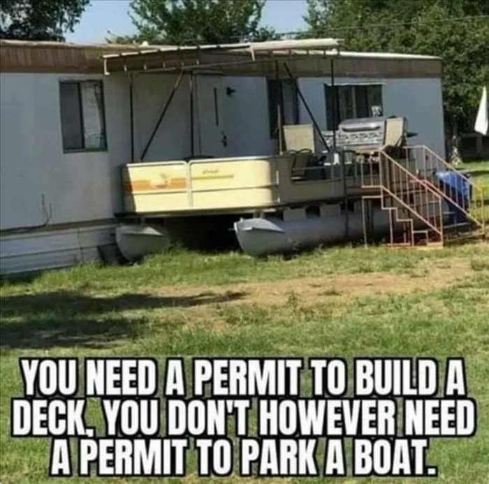 no permit needed