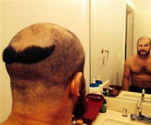 one hell of a haircut funny picture