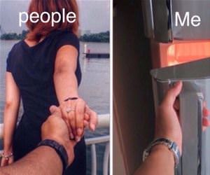 other people vs me funny picture