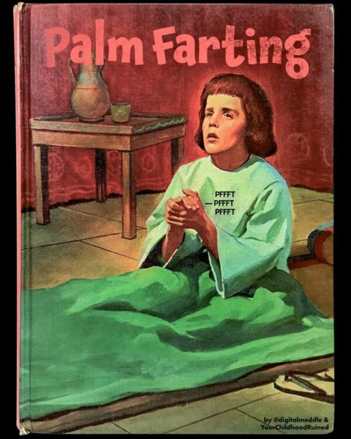 palm farting ... 2