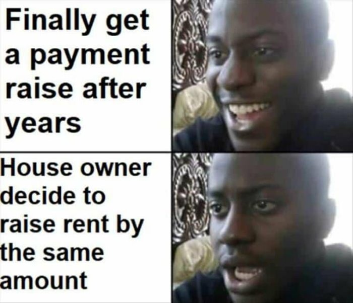 raising rent