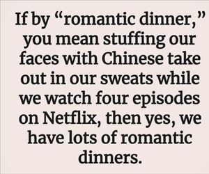 romantic dinner