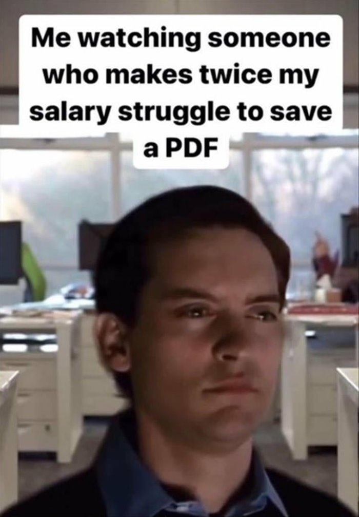 saving a pdf