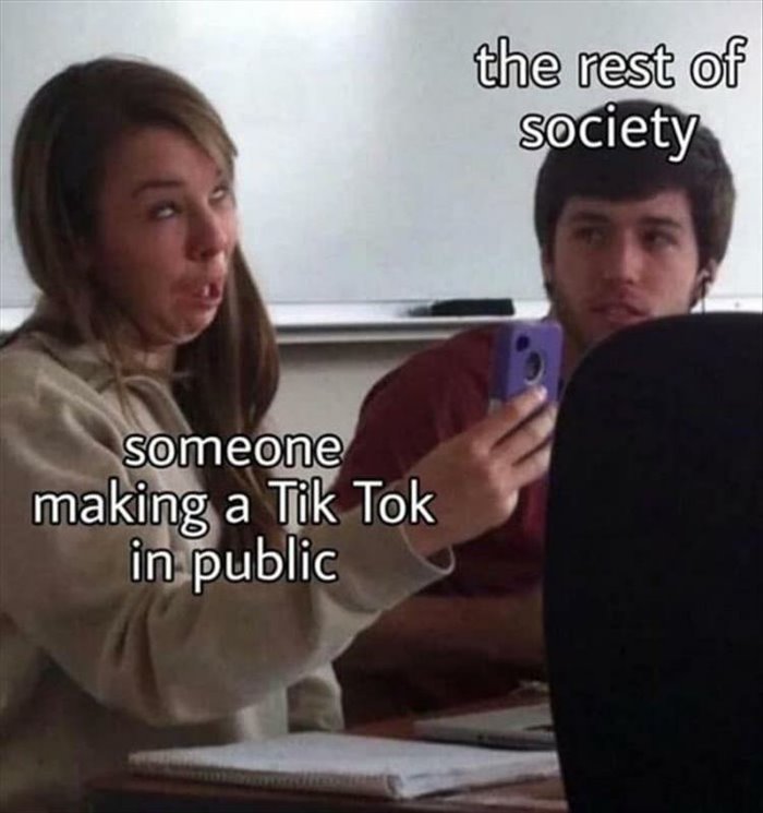 society does not like