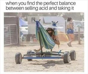 the balance