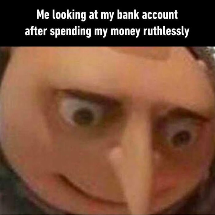 the bank account