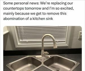 the kitchen sink