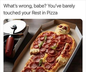 the rest in pizza